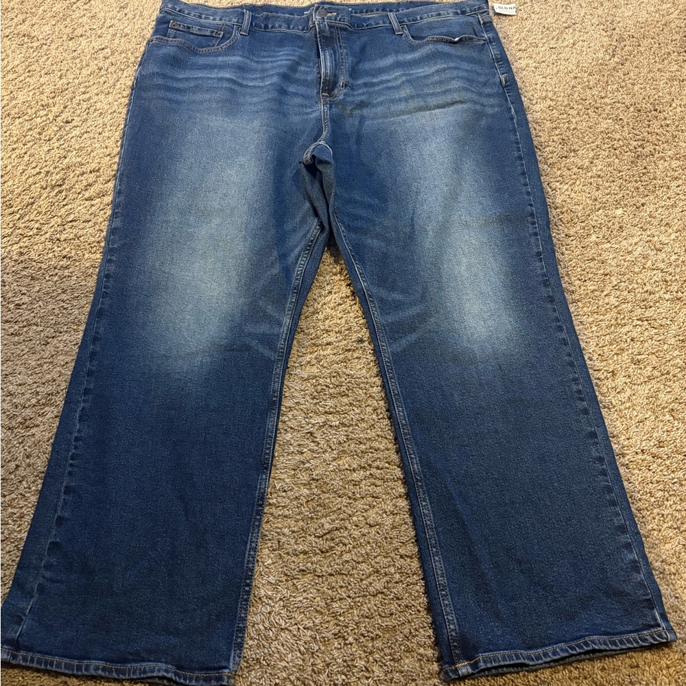 Classic Blue Men's Jeans old navy NWT 48x30 denim blue jeans stretch